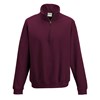Sophomore ¼ zip sweatshirt Burgundy