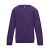 Kids AWDis sweatshirt Purple