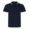 Stretch tipped polo JP003NYWH2XL Navy/   White