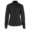 Business blouse long-sleeved (tailored fit) K743FBLAC6 Black*
