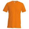 Short sleeve crew neck t-shirt Orange