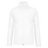 Falco zip-through microfleece jacket KB911WHIT2XL White*