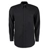 Corporate Oxford shirt long sleeved Black