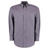 Corporate Oxford shirt long sleeved Charcoal