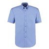 Corporate Oxford shirt short sleeved Mid Blue