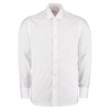 Tailored business shirt long sleeved White
