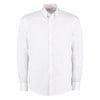Slim fit non-iron Oxford twill shirt long-sleeved (slim fit) KK139WHIT14.0 White