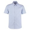 Tailored fit premium Oxford shirt short sleeve Light Blue