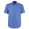Workplace Oxford shirt short sleeved Italian Blue