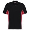 Gamegear® track polo Black/ Red/ White*