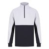1/4 Tracksuit top  Navy/White