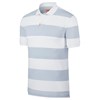 The Nike polo golf stripe slim NK181 Sky Grey/White/White