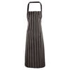 Stripe apron Black / White