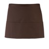 Colours 3 pocket apron Brown
