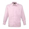 Long sleeve poplin shirt Pink