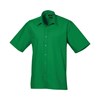 Short sleeve poplin shirt Emerald