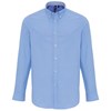 Cotton-rich Oxford stripes shirt PR238LBLU2XL Oxford Blue
