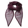 Chiffon scarf Aubergine