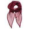 Chiffon scarf Burgundy