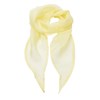 Chiffon scarf Lemon
