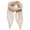 Chiffon scarf Natural