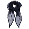Chiffon scarf Navy