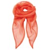 Chiffon scarf Orange
