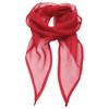 Chiffon scarf Red