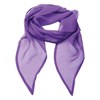 Chiffon scarf Rich Violet