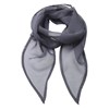 Chiffon scarf Steel