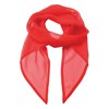 Chiffon scarf Strawberry Red