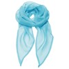 Chiffon scarf Turquoise