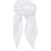 Chiffon scarf White
