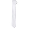 Slim tie White