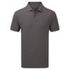 Unisex short sleeve polo shirt, powered by HeiQ Viroblock PR995 Dark Grey