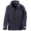 Junior classic softshell 3-layer jacket Navy