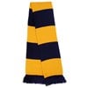 The supporters scarf Navy/ Gold
