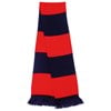 The supporters scarf Navy/ Red