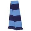 The supporters scarf Navy/ Sky