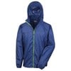 Urban HDi quest HydraDri 3000 jacket in stow bag Navy / Lime