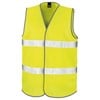 Core adult motorist safety vest Fluorescent Yellow