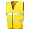 Safeguard motorist safety vest Fluorescent Yellow