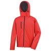 Core TX performance hooded softshell jacket Red/ Black