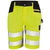 Safety cargo shorts R328XYELL2XL Yellow