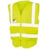 Executive cool mesh safety vest R479X Fluorescent Yellow