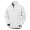 Recycled fleece polarthermic jacket  White