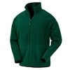 Recycled microfleece jacket  Forest Green