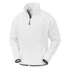Result Recycled microfleece jacket R907X White
