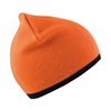 Reversible fashion fit hat Bright Orange / Black