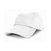 Junior low-profile cotton cap White